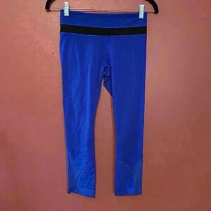 Lululemon Blue Inspire Crop Pants